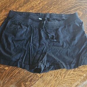 Old Navy Women's High Waist Black Shorts